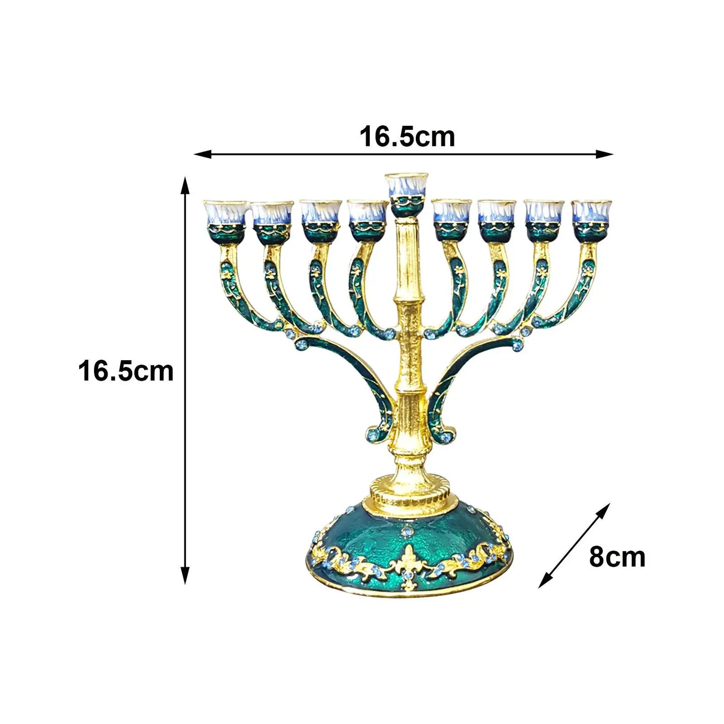 Vintage taper candle holder for weddings and formal dinners.