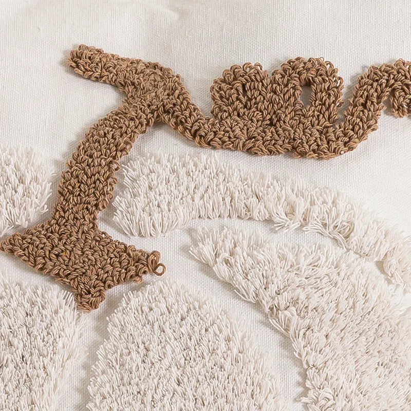 Seasonal pumpkin cushion case for autumn living room décor