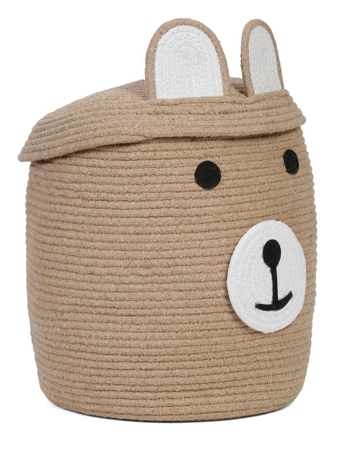 Cute teddy bear storage hamper for nursery