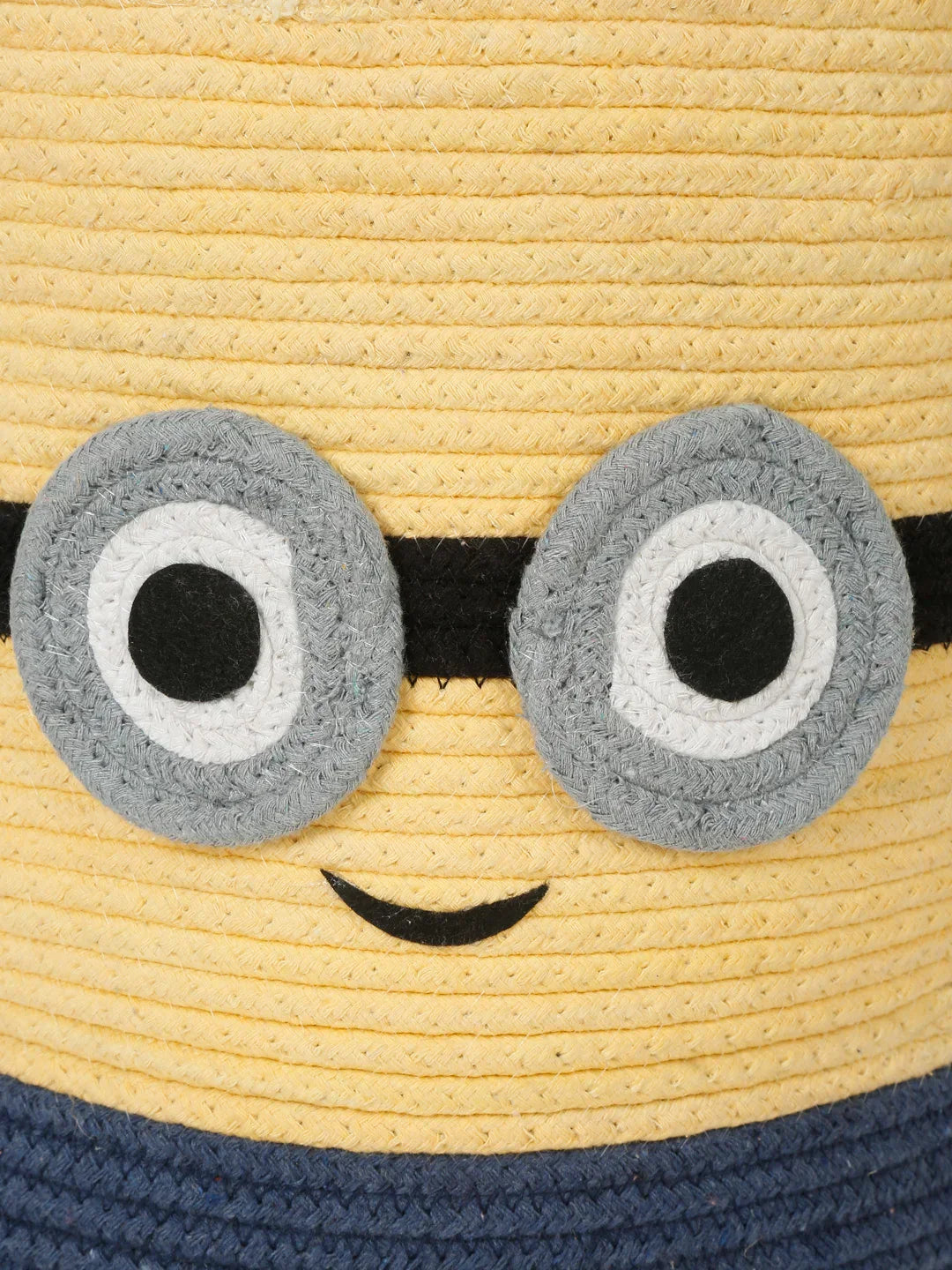 Yellow and blue minion laundry bag with cover