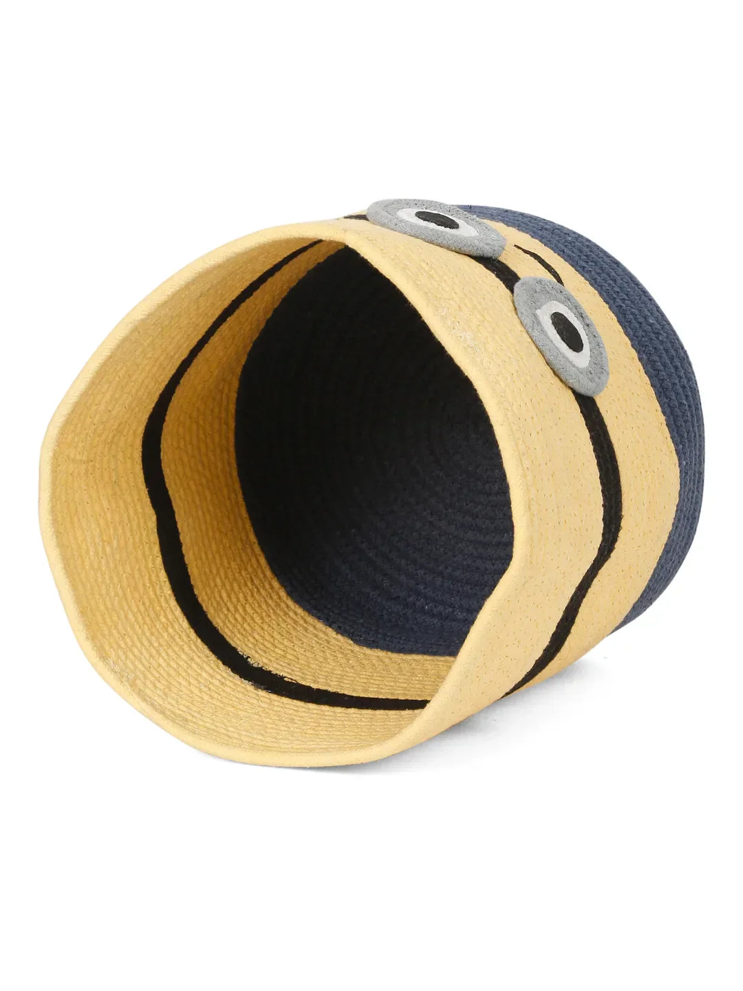 Fun character laundry bin for nursery organization