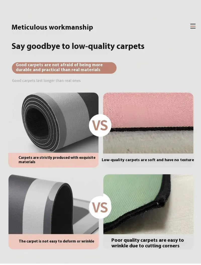 Diatom mud washable floor mat for hallway.