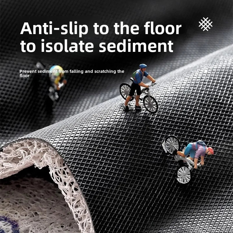 Fade-resistant non-slip doormat for modern home.