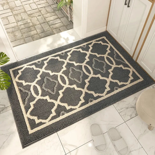 Durable polypropylene anti-slip entrance rug.