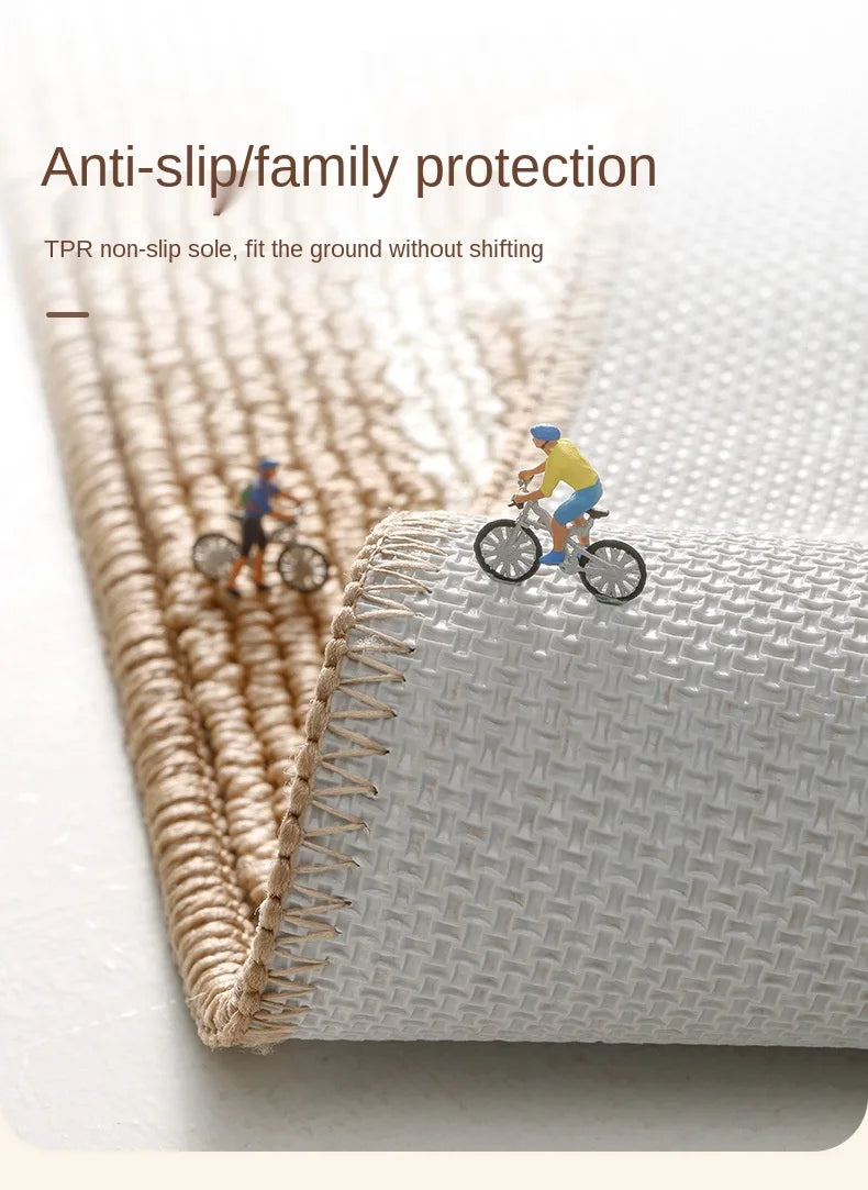 European-inspired patterned carpet for hallways.