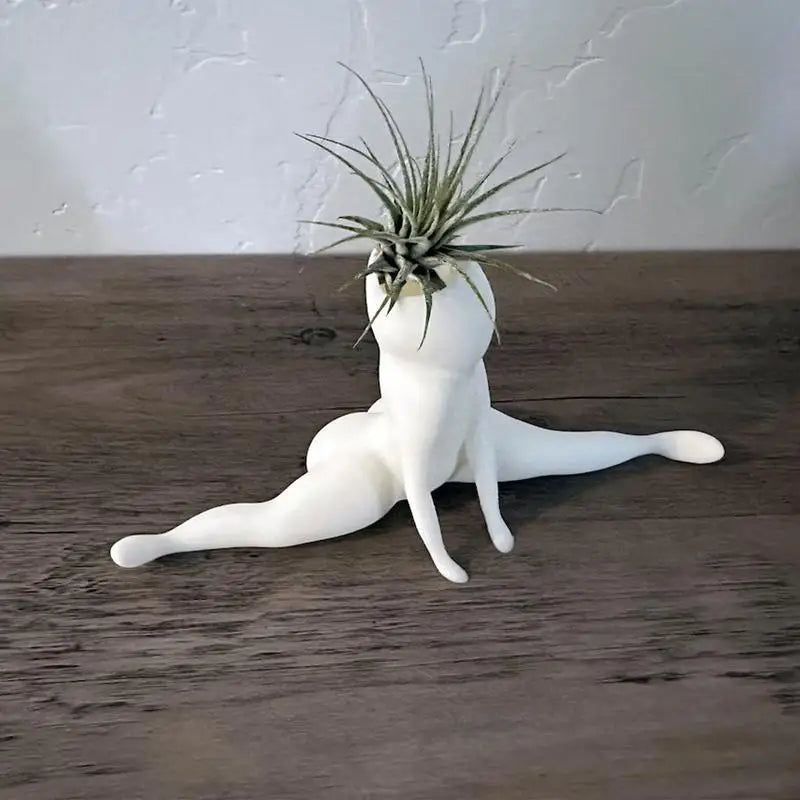 Unique ghost planter gift for friends and family.