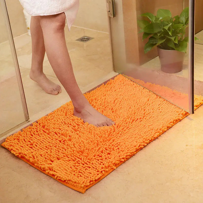 Anti-skid absorbent bath mat for home and hotel.