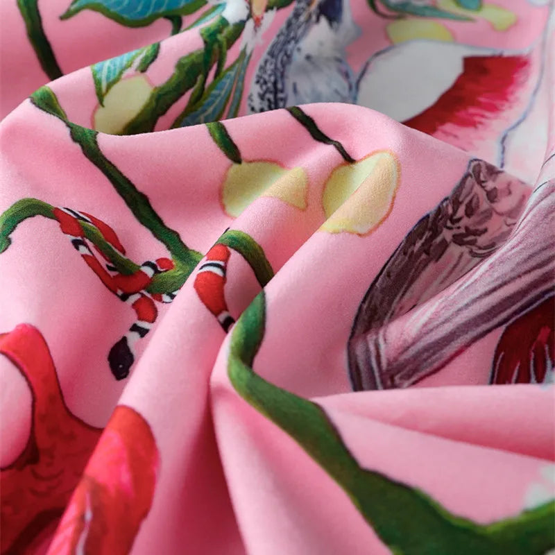 Elegant velvet cushion cover inspired by chinoiserie decor.