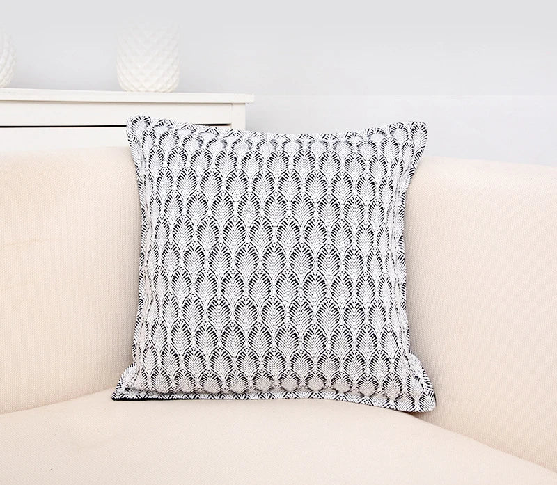 Contemporary animal print pillow cover for home decoration.