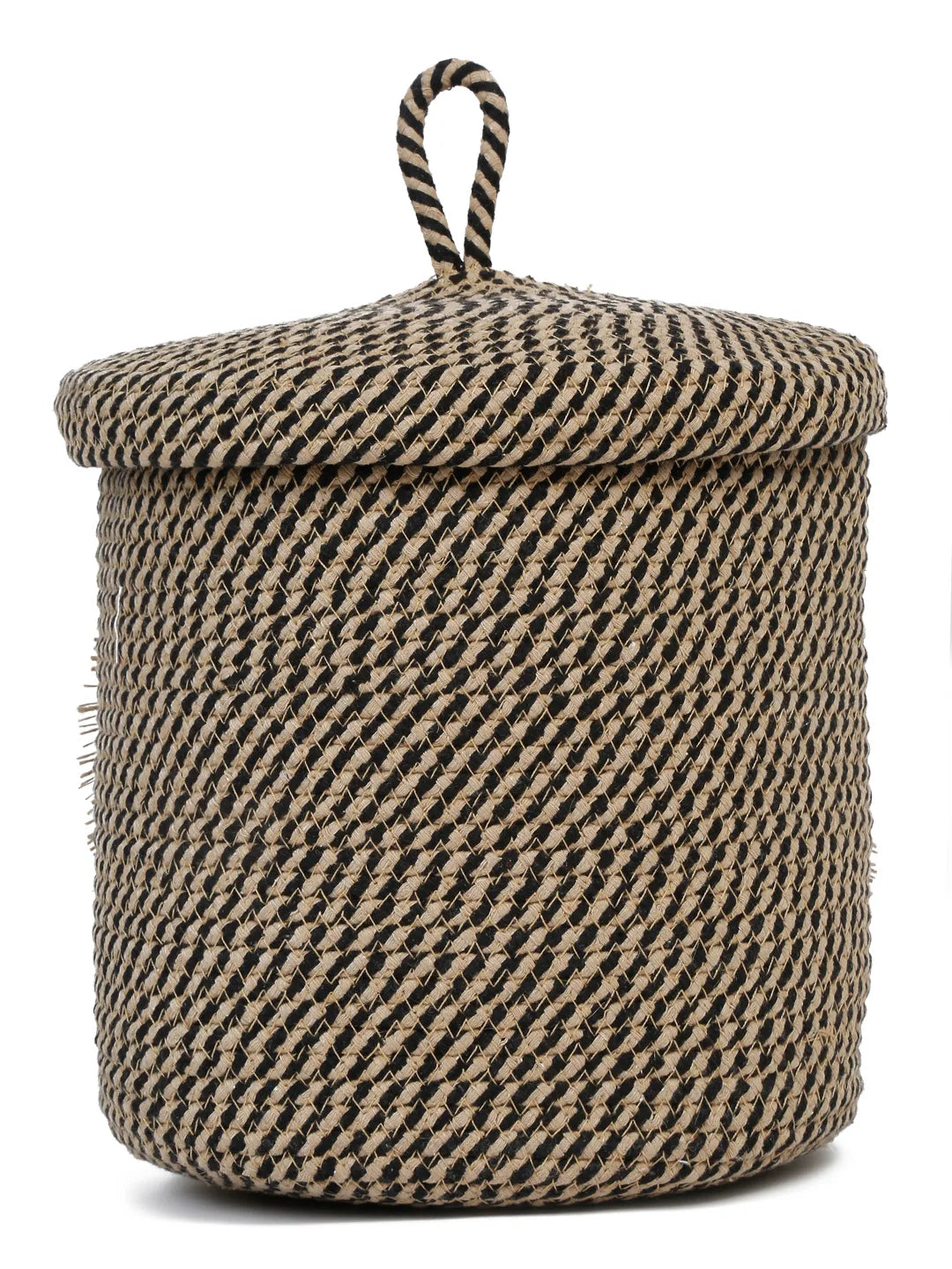 Foldable lion storage basket with mane detail