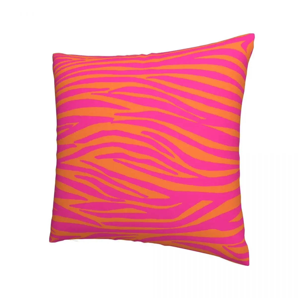 Bright animal print cushion cover for contemporary interiors.