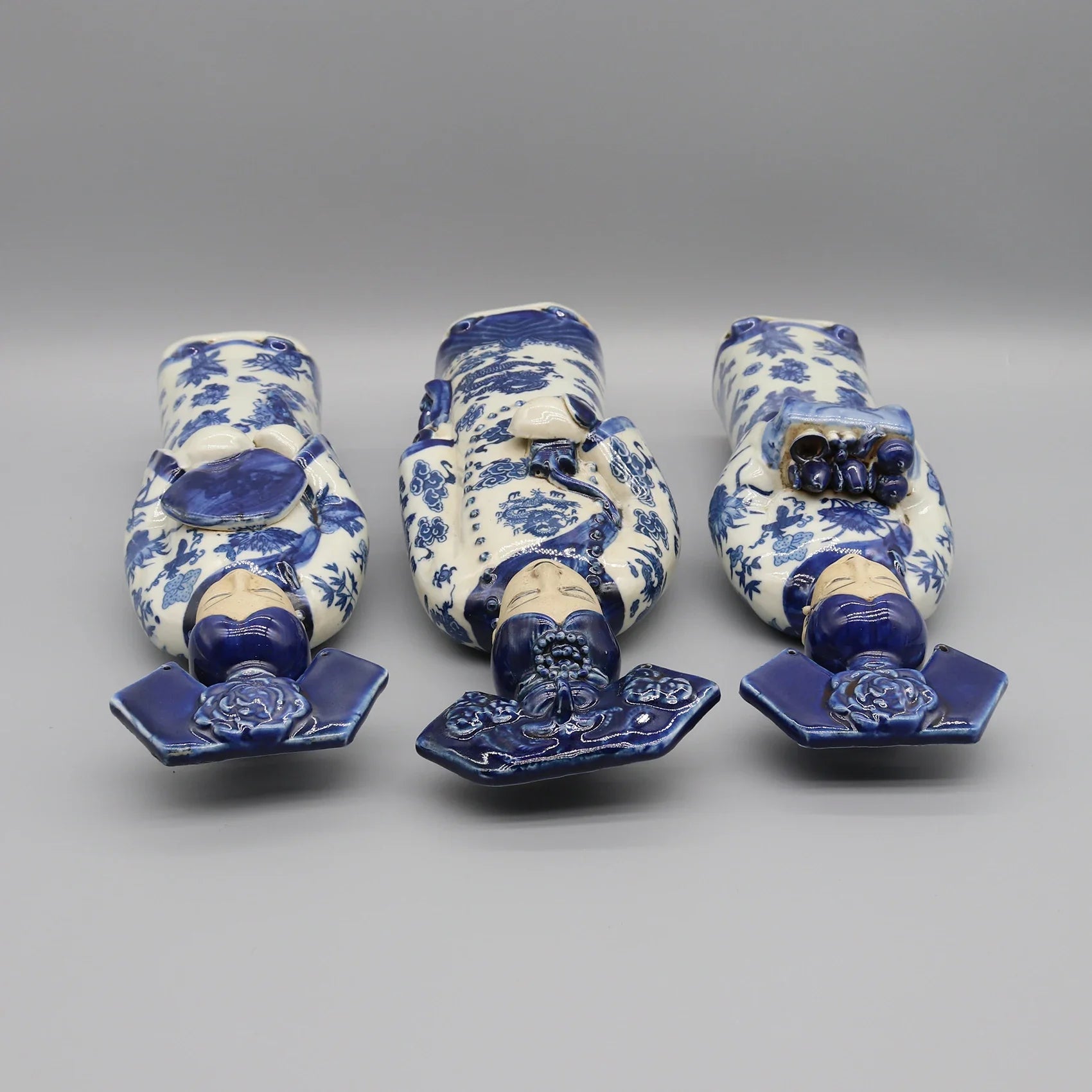 Porcelain figurine of Chinese royal lady with fan.