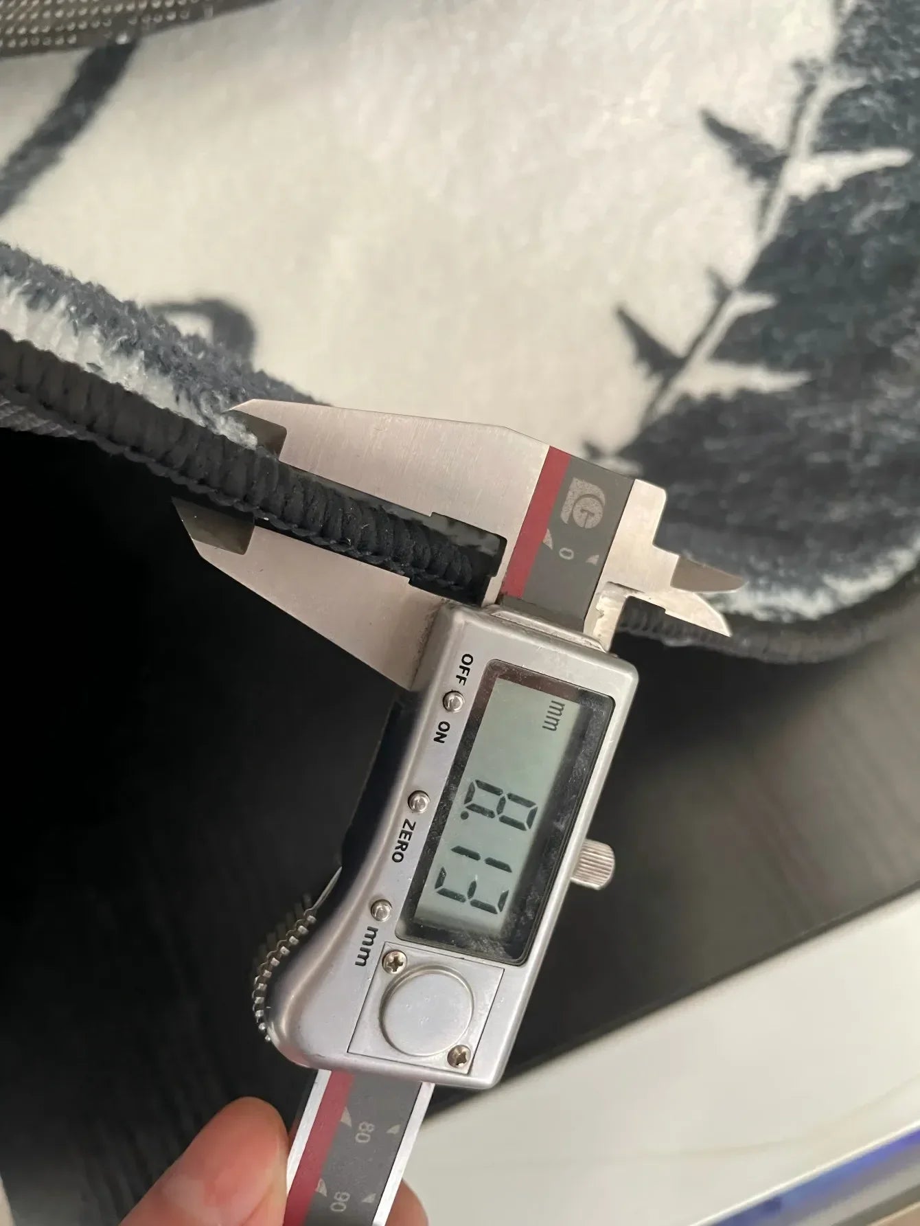 Kids’ playroom featuring bright red cloud floor mat.